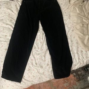 Black Corduroy Pants